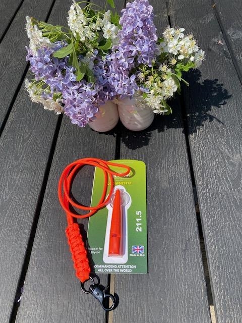 Fløjtesnor, Cobra flettet, Neon Orange